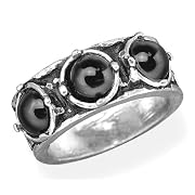 Necromancers Sigil Alchemy Gothic Pewter Ring