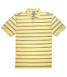 Clearance Stays Cool Striped Pique Polo