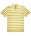 Clearance Stays Cool Striped Pique Polo