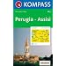 Kompass Karten, Perugia, Deruta: Carta escursionistica, cicloturistica. Con guida KOMPASS