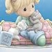The Hamilton Collection Precious Moments Home is Where My Cats are Figurine