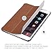 Inateck iPad Mini 3/2/1 Case - iPad Mini 3 Leather Case, iPad Mini 2 Leather Cover, iPad Mini Case, with Magnetic Auto Sleep Wake-up Function, Brown