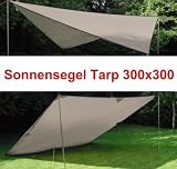 10T Sonnensegel TARP I, beige, 300x300 cm