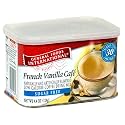 General Foods International Coffee, Sugar Free French Vanilla Cafe Coffee Drink Mix, 4.4-Ounce Tin (Pack of 6)