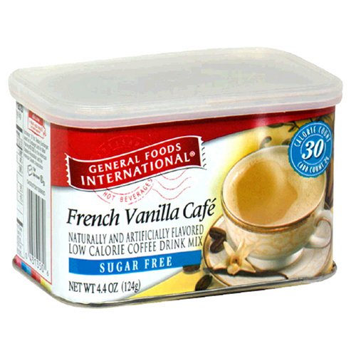 General Foods International Coffee, Sugar Free French Vanilla Cafe Coffee Drink Mix,... by General Foods International Coffee
