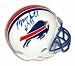 Autographed Bruce Smith Buffalo Bills Throwback White Mini Helmet
