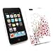 FLASH SUPERSTORE APPLE IPOD TOUCH 2 / 3 ( 2ND AND 3RD GENERATION ) RED FLOWERS SUPER SLIM CLIP ON PROTECTION CASE/COVER/SKIN