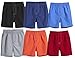 City Threads Boys' Solid Swimsuit Swim Trunks with Elastic Waist Made in USA