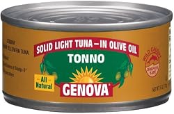 GENOVA TONNO OLIVE OIL, 24 pack of 5 oz cans