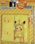 Pokemon Tissue Case Bag with a hanging belt - Yellow (Japanese Imported)