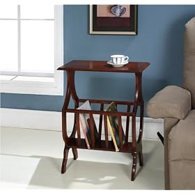 Classic Accent Furniture - Semi-Assembled Magazine Table Rack - Classic Accent Furniture