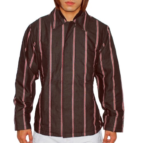 Mens CAMAX Striped Fleece Lined Zip-Up Jacket (Size:XL)
