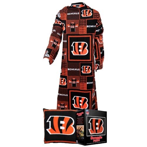 Cincinnati Bengals Snuggie Pillow
