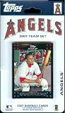 Topps California Angels 2007 Baseball Card Team Set