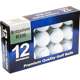  Bridgestone B330 Mint Refinished Official Golf Balls,12-Pack