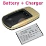 NP-20 NP20 BATTERY + CHARGER FOR CASIO EX-Z75 EX-S600