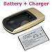 NP-20 NP20 BATTERY + CHARGER FOR CASIO EX-Z75 EX-S600