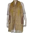Scarf Stole Wool in Jacquard Design for Womens India 27 x 72 inches (jstl352)