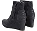 TOMS Women's Suede Boots Wedge Dark Grey 10002831 (SIZE: 8)