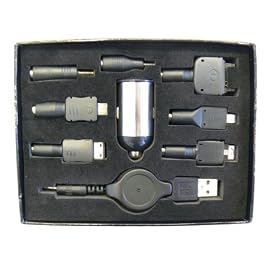 PowerTraveller MotorMonkey Multi-Purpose Car Charger For Apple iPod nano, iPod Classic, iPhone, iPod Touch and Sony PSP