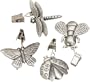 Prodyne TW-9-W Pewter Tablecloth Weights, Garden Dwellers , Set of 4