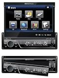 Soundstream VIR-7830BT Single-DIN In-Dash 7 Flip-Up TFT LCD Touchscreen and Analog TV TunerFront USB, AUX, SD Card Inputs, DVD, MP3, MP4, DivX Receiver & Bluetooth