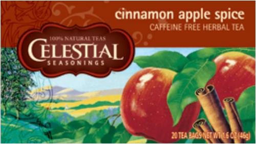 Cinnamon Apple Spice Tea 20 bags by Celestial Seasonings
