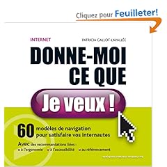 Internet, donne-moi ce que je veux ! 60 modèles de navigation pour satisfaire vos internautes