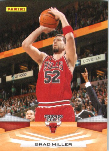 2009 /10 Panini NBA Basketball Card # 53 Brad Miller Chicago Bulls Mint Condition- Shipped In A Protective ScrewDown Display Case!