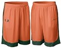Nike Miami Hurricanes Orange 2008/09 NikeFIT Basketball Training Shorts