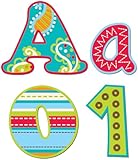 Creative Teaching Press Dots on Turquoise 4-Inch Designer Letters (1868)