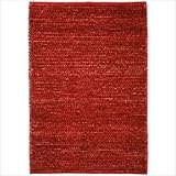 IMAGE OF Bubble BB-11 Red Shag Rug Size: 2'6