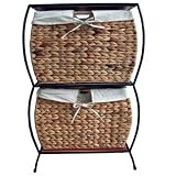 Seagrass Two Drawer File Cabinet ~ Pangaea Home and Garden
