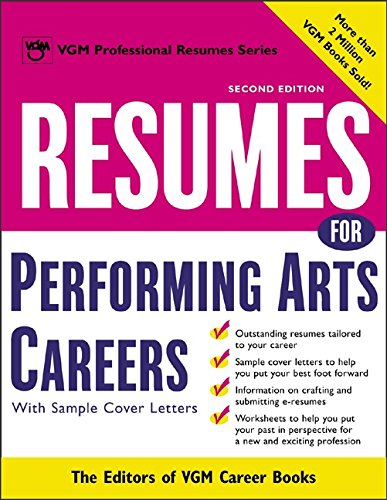 Resumes for Performing Arts Careers (McGraw-Hill Professional Resumes)