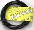 Fun Wire 24 Gauge Coil - Licorice