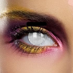 White Screen, 3 Month Non-Prescription Coloured Contact Lenses