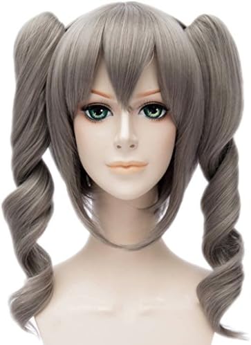 MSHUI The Idol Master Cinderella Girls Ranko Kanzaki Deep Grey Anime Cosplay Wig