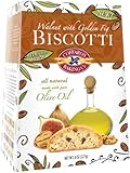 IMAGE OF Coffaro's Baking Company Walnut with Fig Olive Oil Biscotti, 8-Ounce Boxes (Pack of 3)