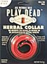 Castor & PolluxPlay Dead Herbal Collar Dog, Red, All Natural (Pack of 4)