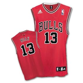 Chicago Bulls Joakim Noah Kid's Replica Adidas NBA Jersey