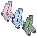 Life is good Cotton Crew Print Socks for Women