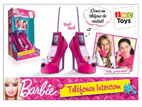 Imagen 1 de Imc - Telefono Intercomunicador Barbie C/ Base Zapatos