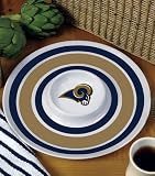 St. Louis Rams 14" Melamine Serving Tray