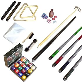 32–pc. Billiards Accessories Kit