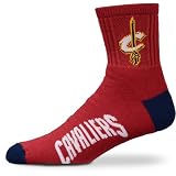 NBA Cleveland Cavaliers Men's Team Quarter Socks, Large Amazon.com