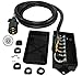 Conntek 7 Way Plug Inline Trailer Cord with 7 Gang Junction Box, 6-Feet