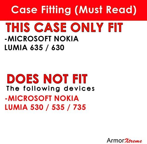 [ArmorXtreme] Case for MICROSOFT NOKIA LUMIA 635 / 630 [Hybrid Armor KickStand Dual Layer Protection Case] - [Rebel]