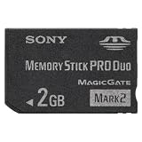Sony - MSMT2GN - Carte mémoire - Memory Stick Duo Pro - 2 Go