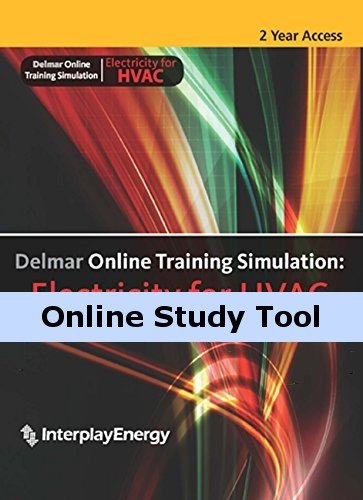 Delmar Online Training Simulation: Electricity for HVAC Instant Access Code, 2-year [Web Access]