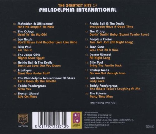 The Greatest Hits of Philadelphia International 1976-1986: 20 Soul Disco & Funk Smashes